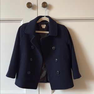Classic Navy Kids Peacoat